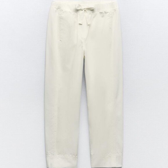 Zara Elastic Waist Pants - Picture 3 of 3